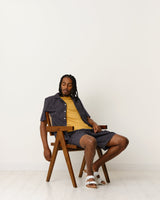 Didcot Shirt Navy Stripe