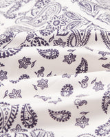 Didcot Shirt Off White/Navy Paisley