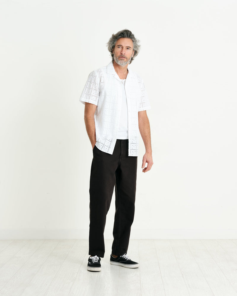 Didcot Shirt White Floral