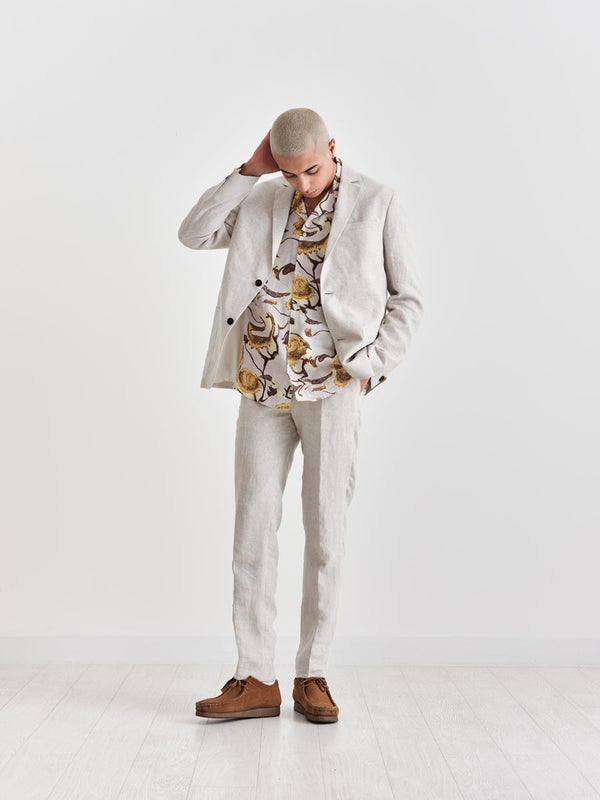 Alp Trouser Natural Linen