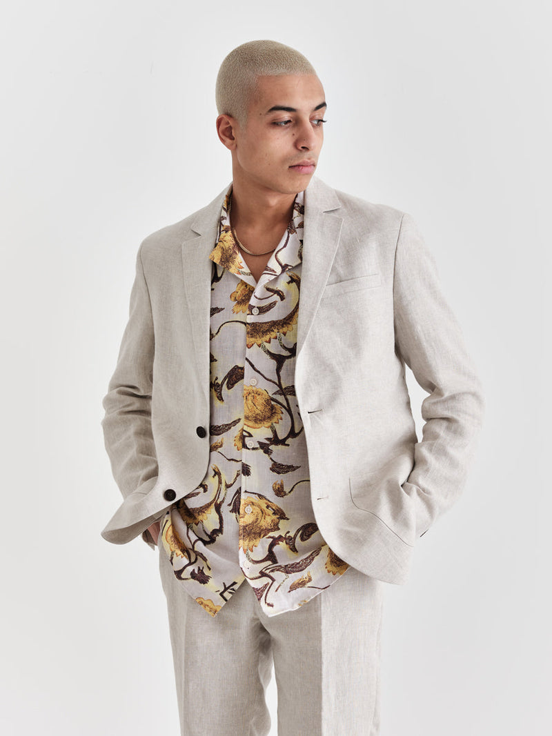 Alp Trouser Natural Linen