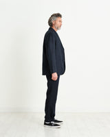 Fintry Blazer Midnight Linen