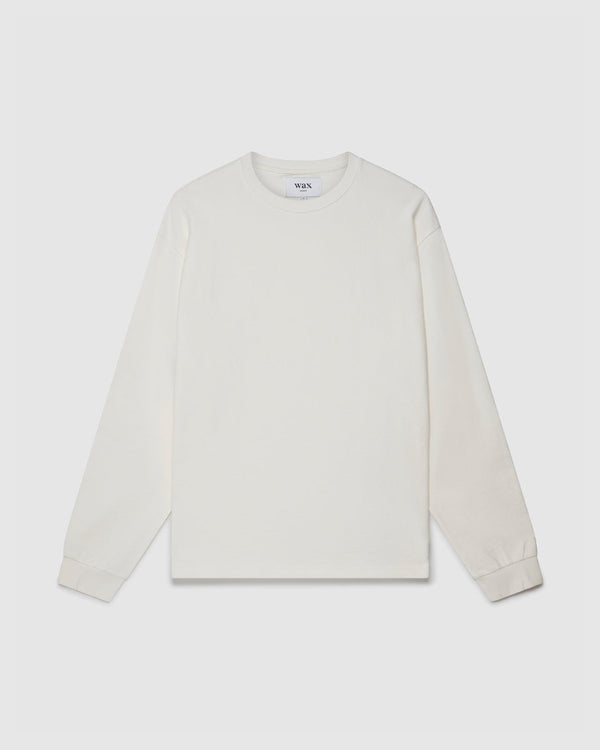 Hayden LS T Shirt Ecru