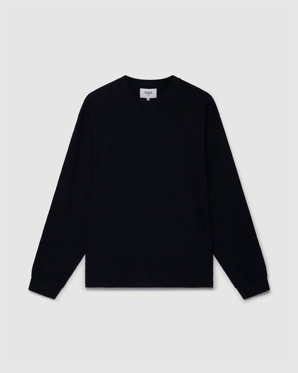 Hayden LS T Shirt Navy