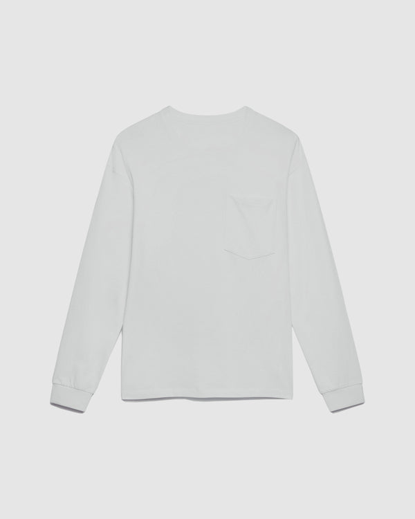 Hayden LS Pocket T Shirt White