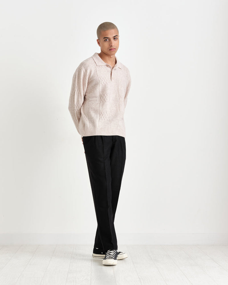 Jacobs Polo Ecru Patchwork