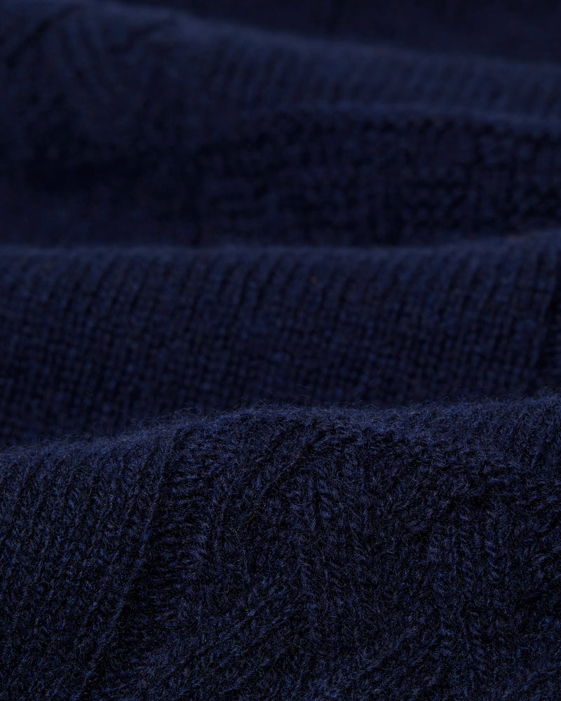 Jacobs Polo Navy Patchwork
