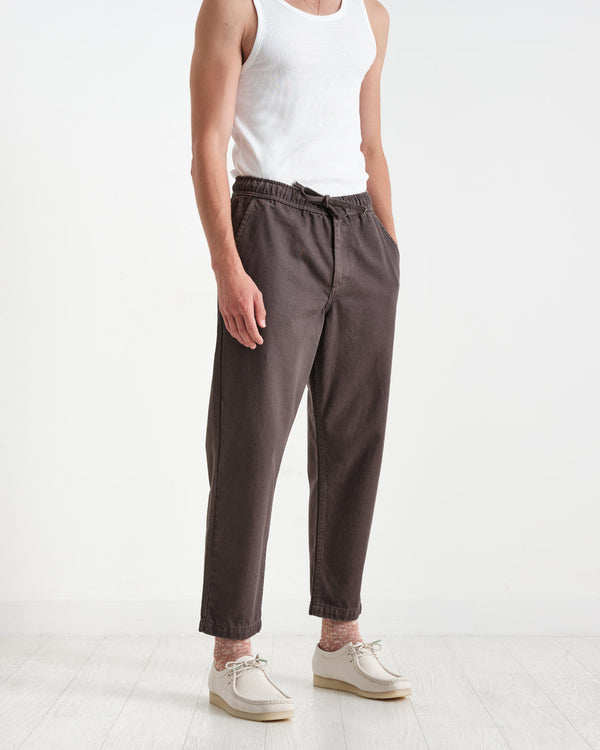 Kurt Trousers Charcoal Heavy Twill