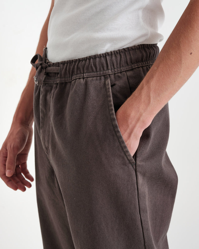 Kurt Trousers Charcoal Heavy Twill