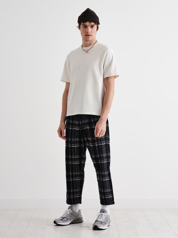 Kurt Trouser Fine Terry Tartan