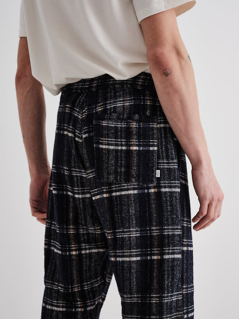 Kurt Trouser Fine Terry Tartan