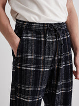 Kurt Trouser Fine Terry Tartan