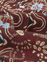 Kurt Trouser Floral Burgundy