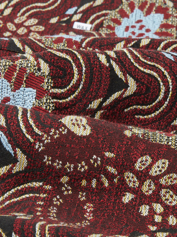 Kurt Trouser Floral Burgundy