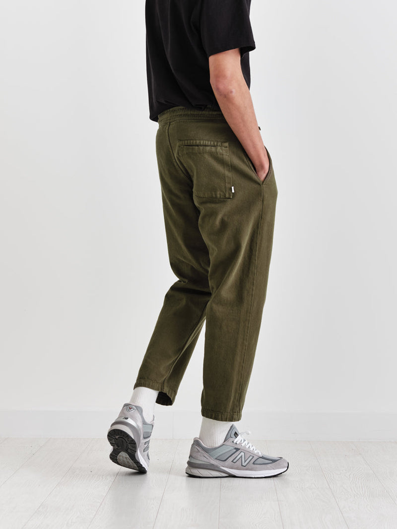 Kurt Trousers Khaki Heavy Twill