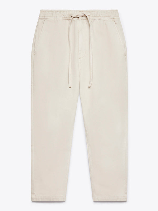 Kurt Trouser Stone Cotton Twill