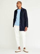 Kurt Trouser Off White Cotton Twill