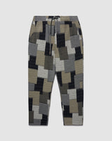 Kurt Trousers Black Patchwork