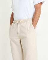 Kurt Trousers Stone Heavy Twill Longer Leg