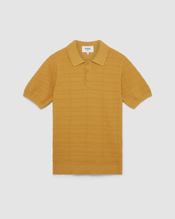 Naples Polo Mustard Wave