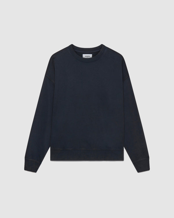 Zen Oversized Sweat Navy