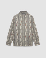 Oz Shirt Grey/Ecru Aztec Ikat