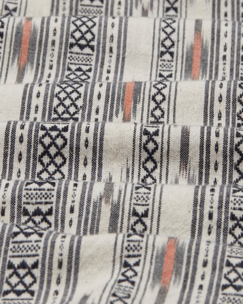 Oz Shirt Grey/Ecru Aztec Ikat
