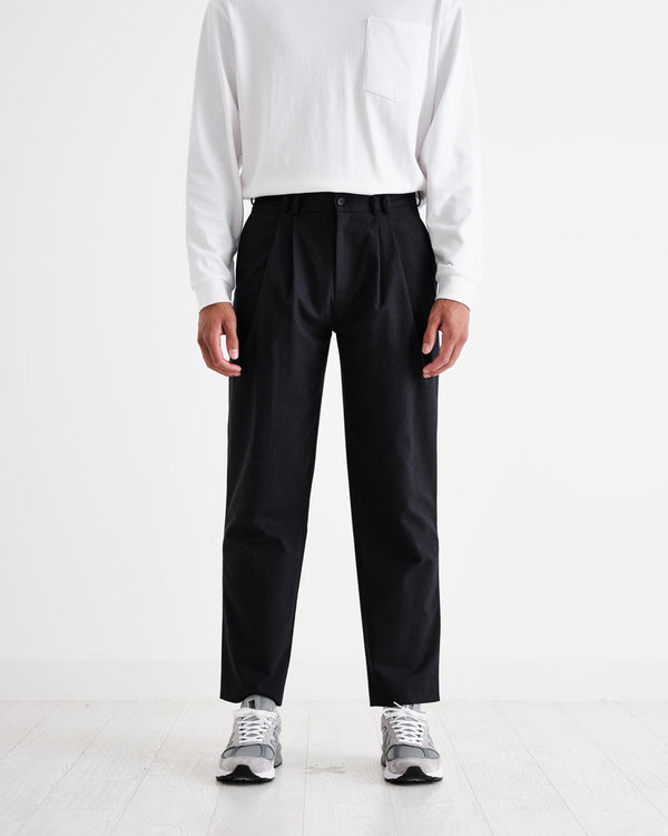 Pleat Trousers Midnight