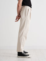 Pleat Trouser Sand