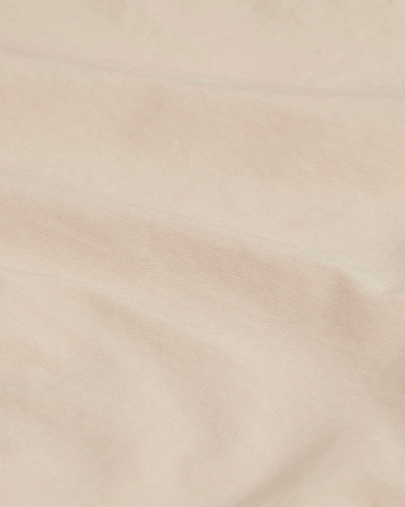 Pleat Trousers Sand Cotton Twill