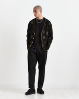 Schill Cardigan Black Garden