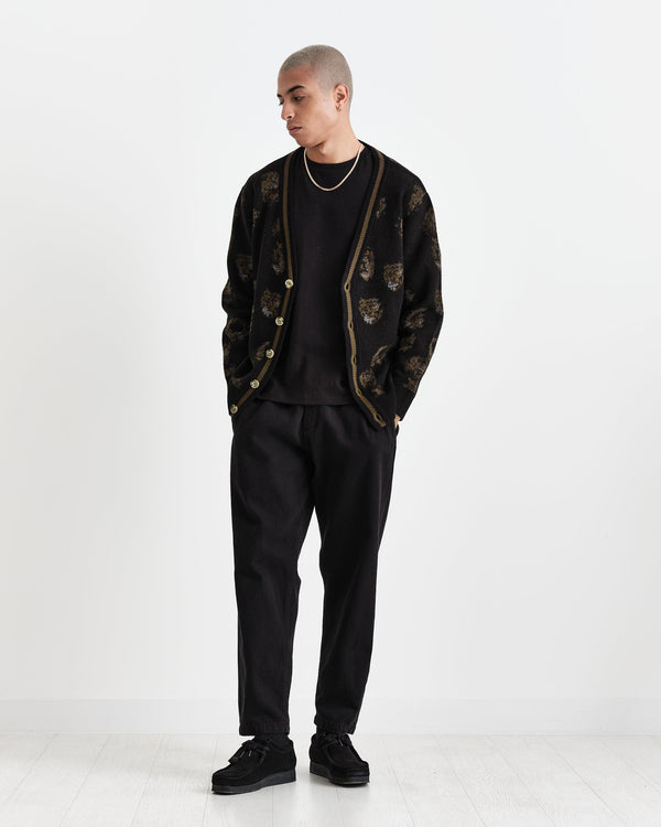 Schill Cardigan Black Garden