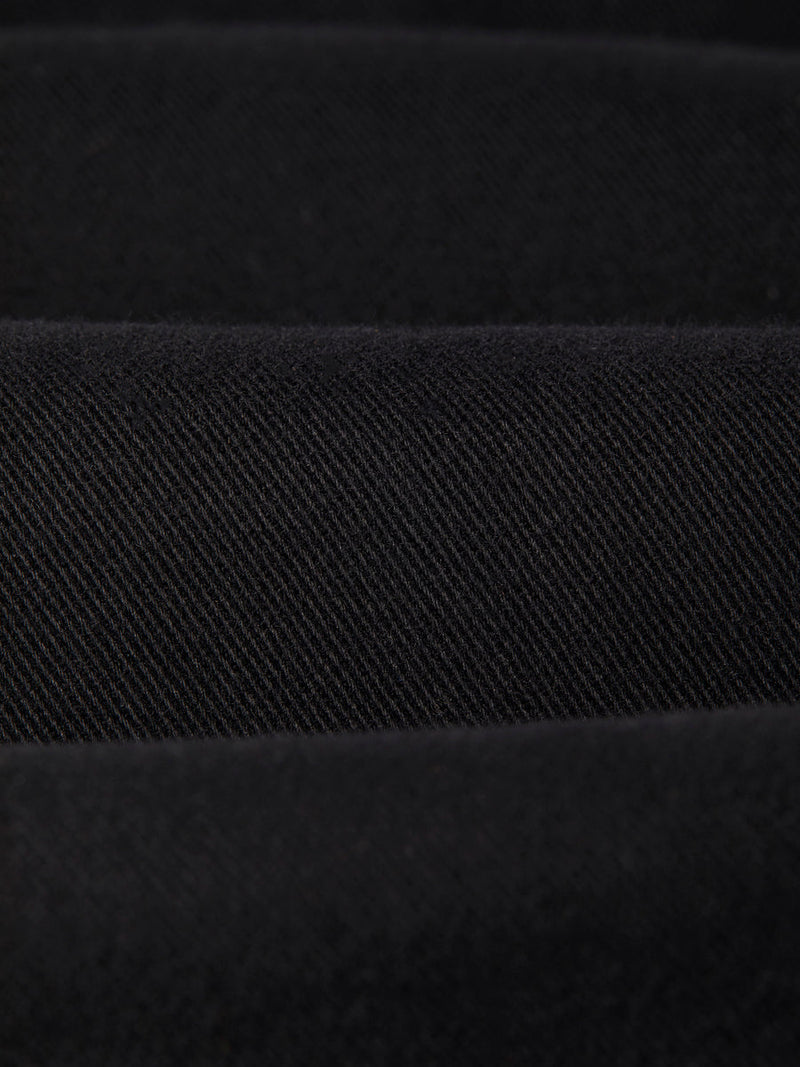 Skye Trouser Black Cotton Twill