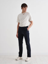 Skye Trouser Navy Cotton Twill