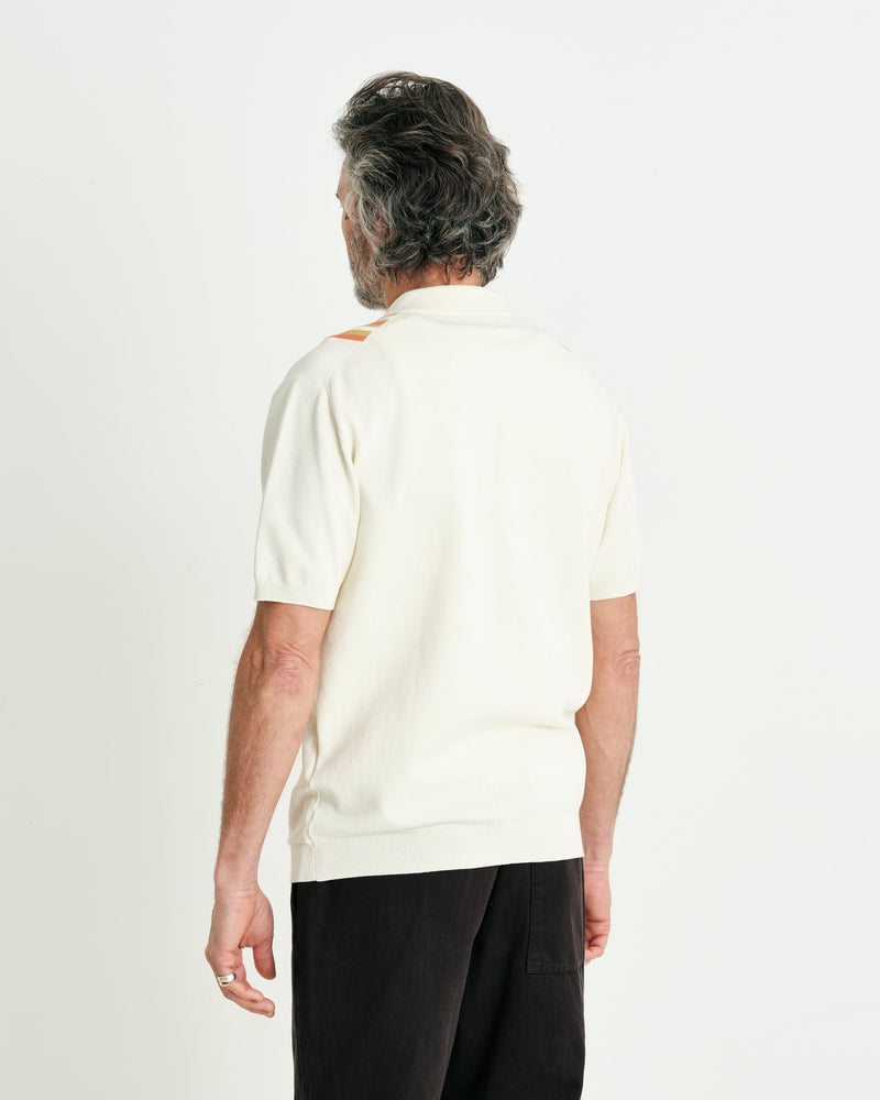 Tellaro Shirt Orange Stripe