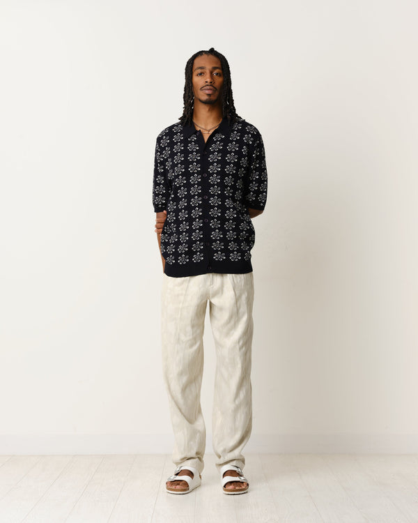 Tellaro Shirt Midnight Daisy