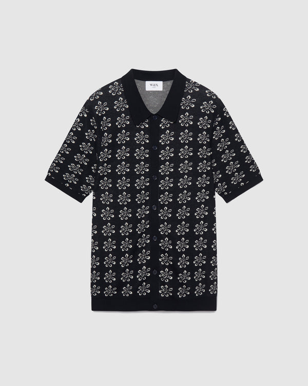 Tellaro Shirt Midnight Daisy