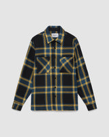 Whiting Overshirt Black/Khaki Beau Check