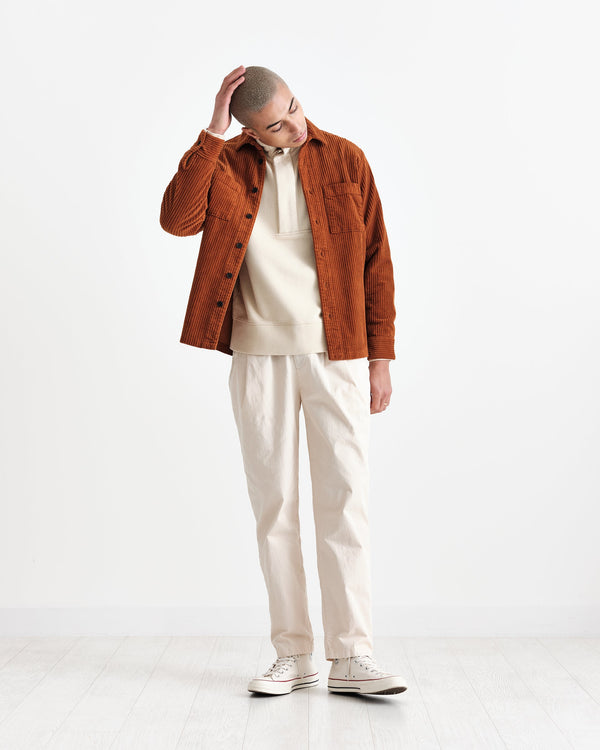 Whiting Overshirt Caramel Cord