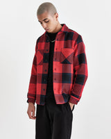Whiting Overshirt Red Patron Check