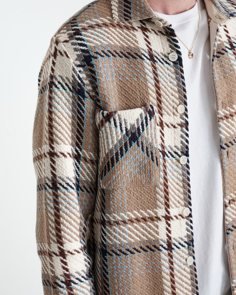 Whiting Overshirt Natural Beatnik
