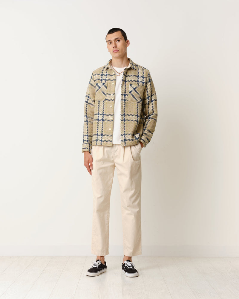 Whiting Overshirt Sage/Navy Park Check