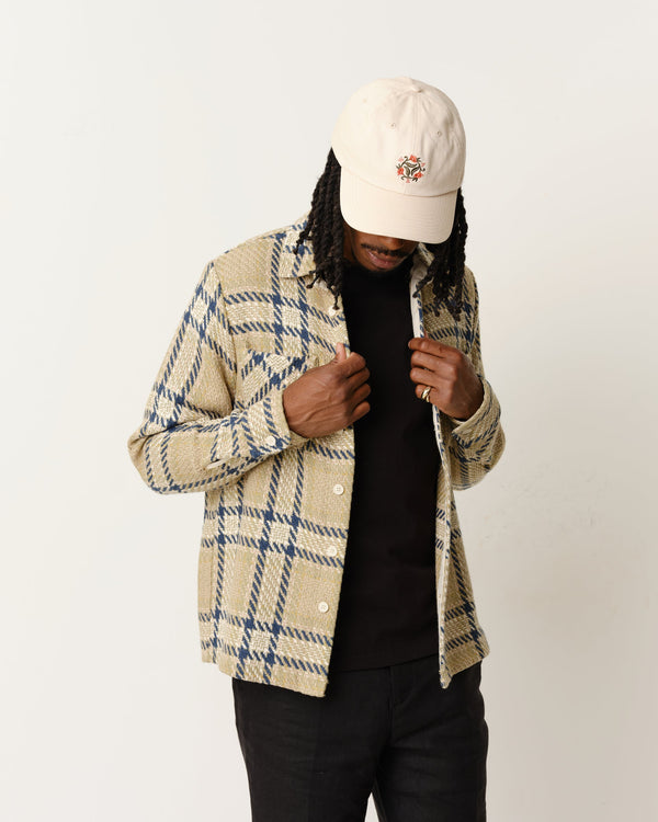 Dad Cap Ecru Floral