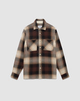 Whiting Overshirt Brown Dusk