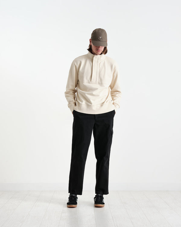 Wim Zip Sweat Natural