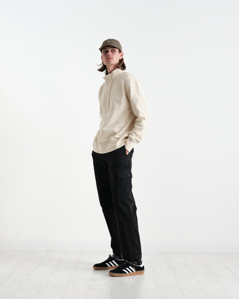 Wim Zip Sweat Natural