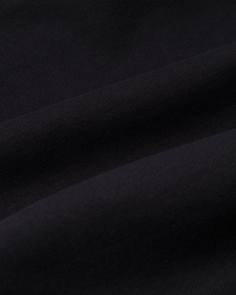 Wim Zip Sweat Black