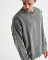 Zen Oversized Sweat Charcoal
