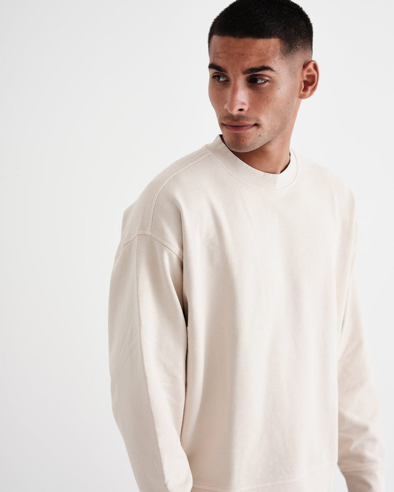 Zen Oversized Sweat Ecru