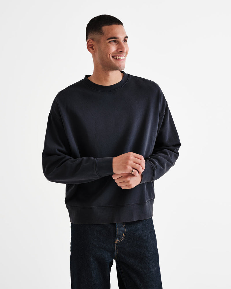 Zen Oversized Sweat Navy